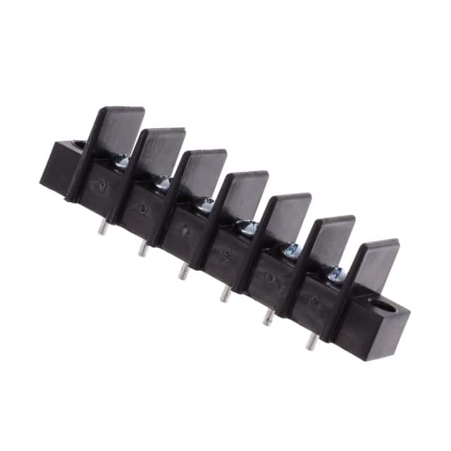CBP-6 CONN BARRIER STRIP 6CIRC 0.375"