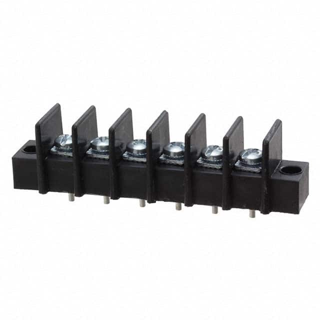 CBPW-6 CONN BARRIER STRIP 6CIRC 0.375"