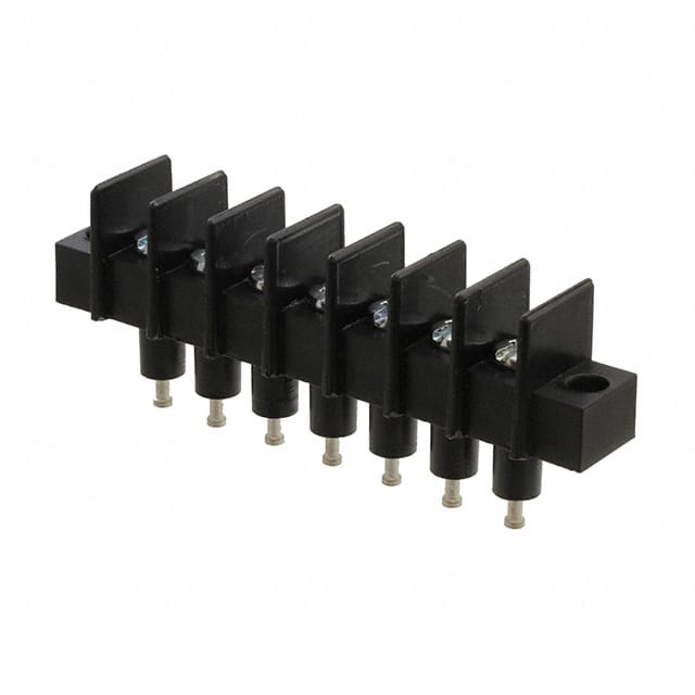 CFT-7 CONN BARRIER STRIP 7CIRC 0.375"
