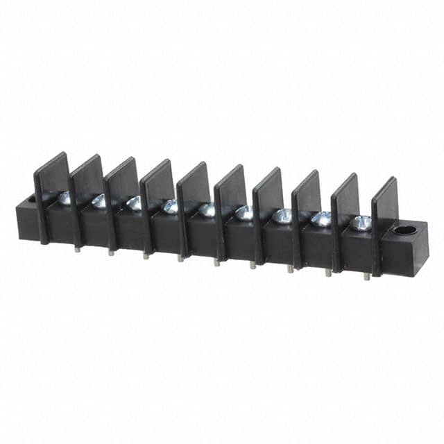 CBP-9 CONN BARRIER STRIP 9CIRC 0.375"