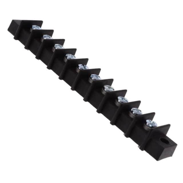 GBPX-10 CONN BARRIER STRP 10CIRC 0.438"