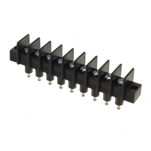 CFT-9 CONN BARRIER STRIP 9CIRC 0.375"