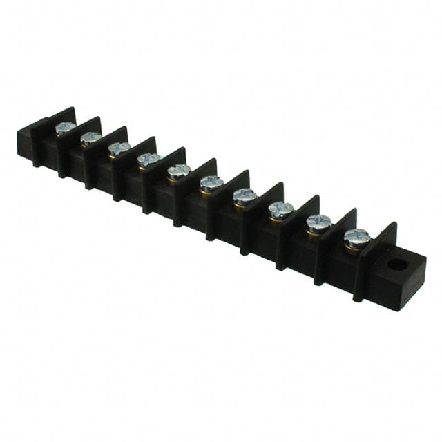 GBSX-10 CONN BARRIER STRP 10CIRC 0.438"
