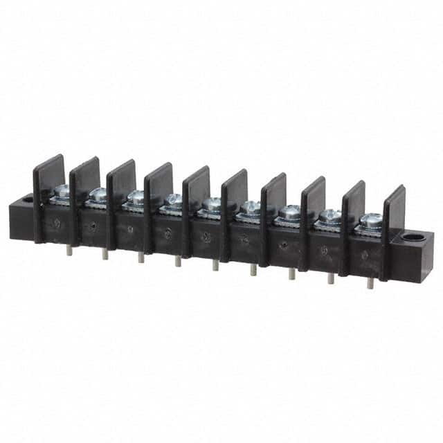 CBPW-9 CONN BARRIER STRIP 9CIRC 0.375"