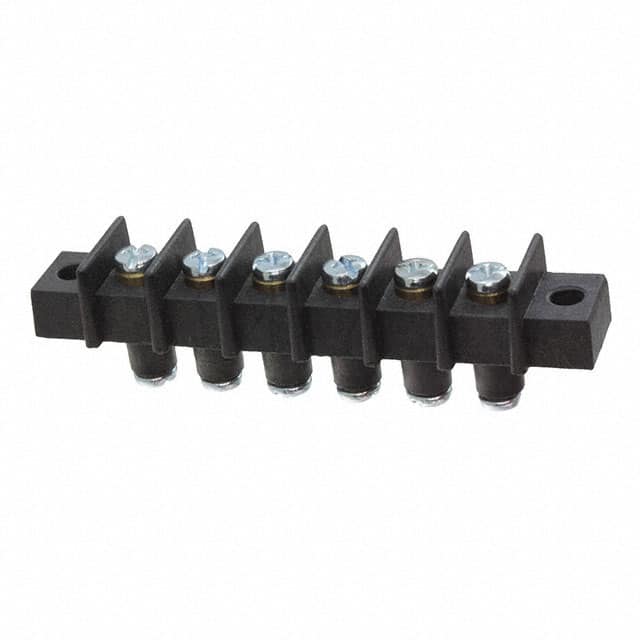 GFTSAX-6 CONN BARRIER STRIP 6CIRC 0.438"