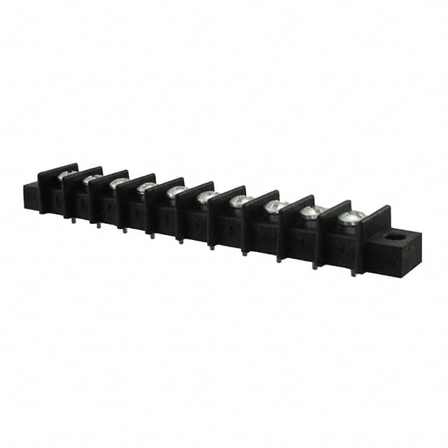 GBPAX-10 CONN BARRIER STRP 10CIRC 0.438"