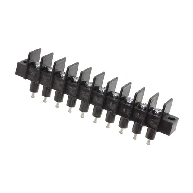 CFT-10 CONN BARRIER STRP 10CIRC 0.375"