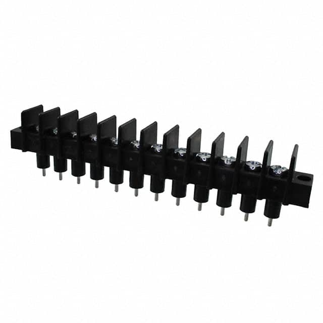 CFTP-12 CONN BARRIER STRP 12CIRC 0.375"