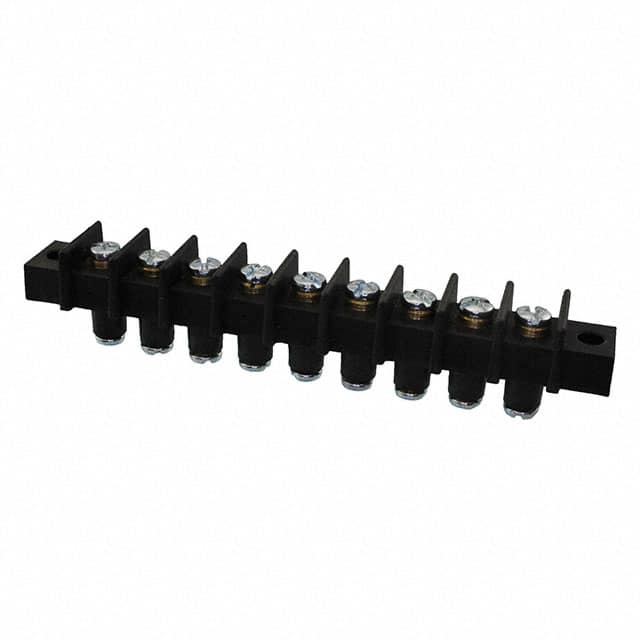 GFTSX-9 CONN BARRIER STRIP 9CIRC 0.438"