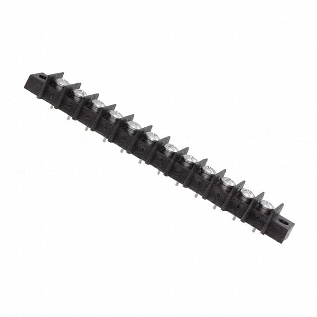 GBPAX-12 CONN BARRIER STRP 12CIRC 0.438"