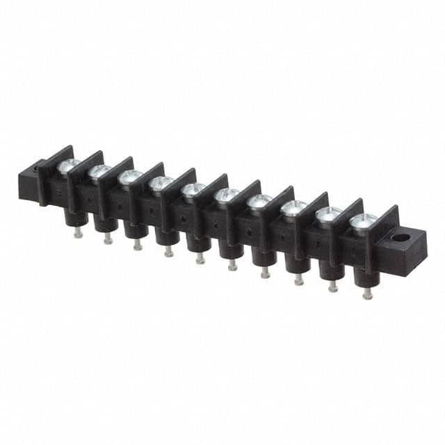 GFTAX-10 CONN BARRIER STRP 10CIRC 0.438"