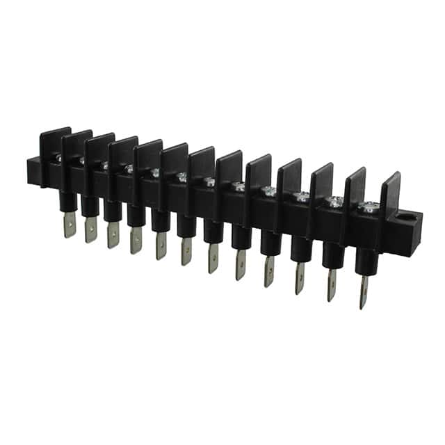 CFTQ-12 CONN BARRIER STRP 12CIRC 0.375"