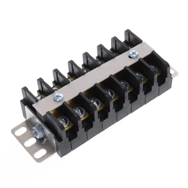 CDM-7 CONN BARRIER STRIP 7CIRC 0.546"