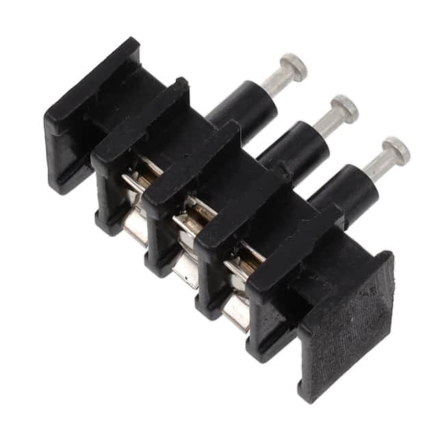 SEIFCX-3 CONN BARRIER STRIP 3CIRC 0.25"