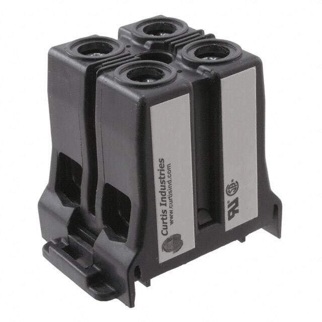 071022000 CONN BARRIER STRIP 2CIRC 0.629"