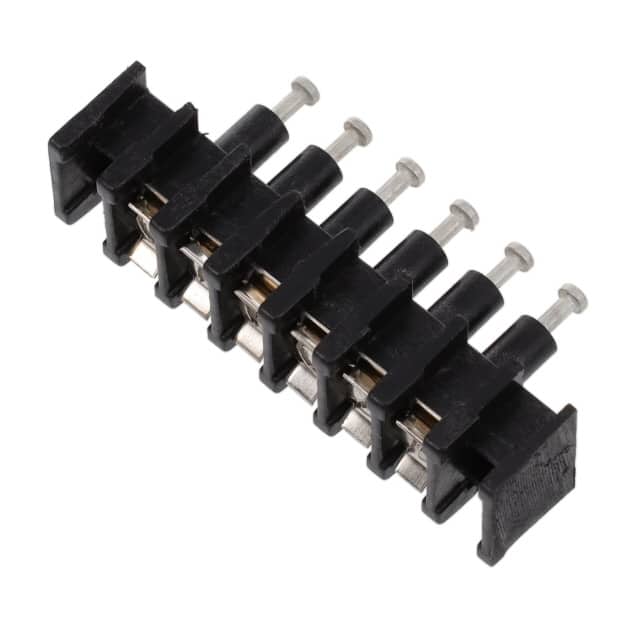 SEIFCX-6 CONN BARRIER STRIP 6CIRC 0.25"