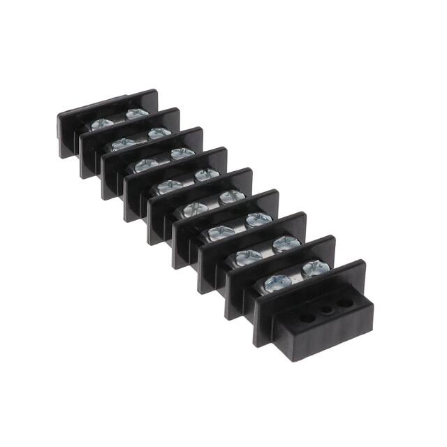 TB400-08 CONN BARRIER STRIP 8CIRC 0.687"