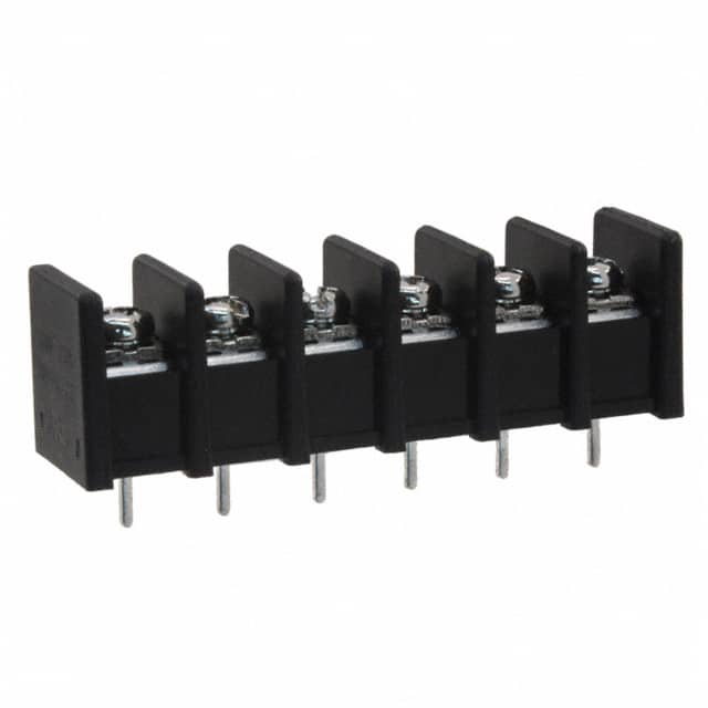 OSTYK41206030 CONN BARRIER STRIP 6CIRC 0.325"