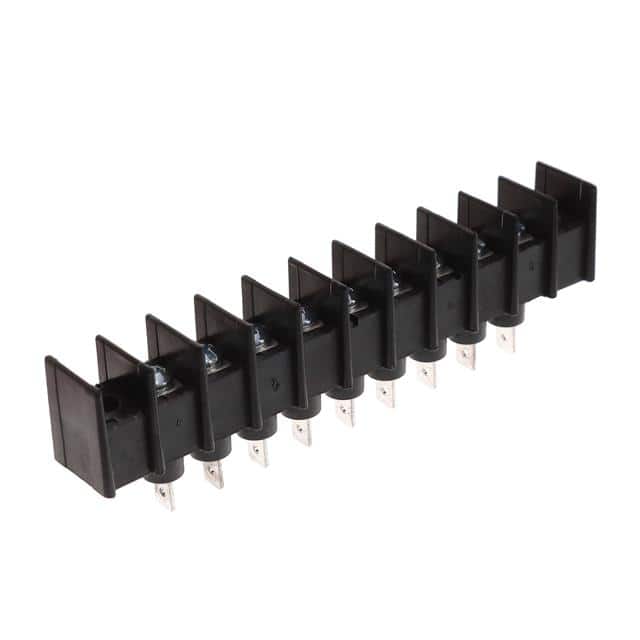 T38052-03-0 CONN BARRIER STRIP 3CIRC 0.375"