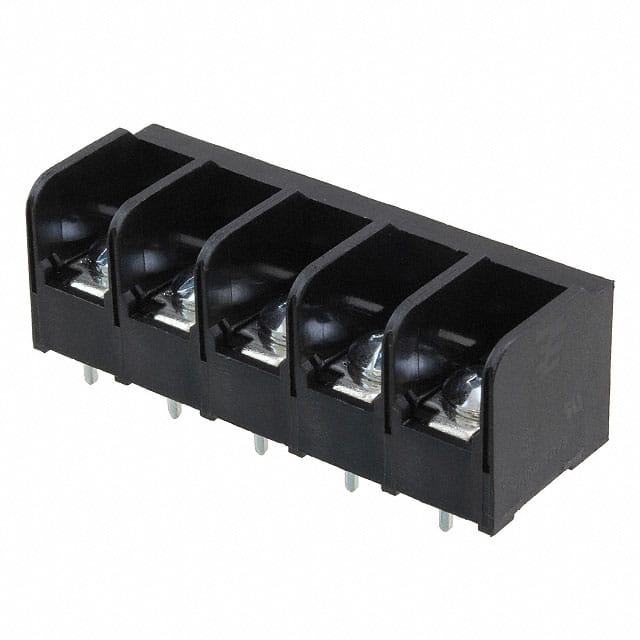 8DBL-05-007 CONN BARRIER STRIP 5CIRC 0.438"