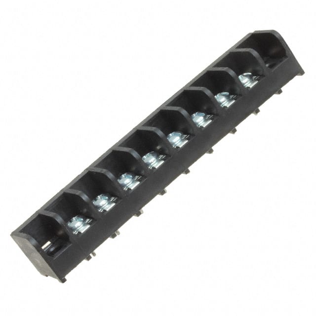 6PCV-08-009 CONN BARRIER STRIP 8CIRC 0.375"
