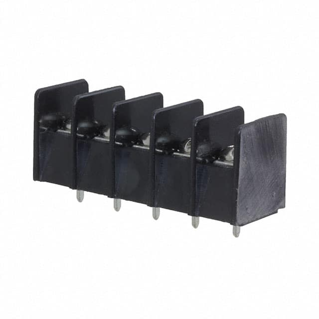 A20820504 CONN BARRIER STRIP 5CIRC 0.375"