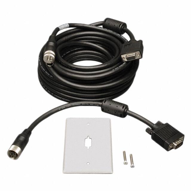 P501-100 CABLE ASSY HD15 SHLD BLK 30.48M