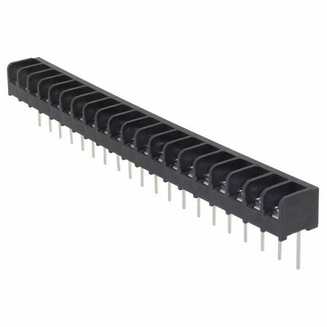 6WWV-20-008 CONN BARRIER STRP 20CIRC 0.375"