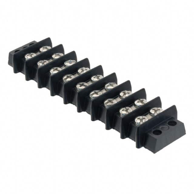 9-141 CONN BARRIER STRIP 9CIRC 0.438"
