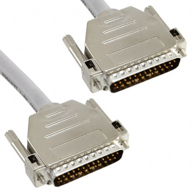 2305499 CABLE ASSY DB25 SHIELDED GRAY 3M