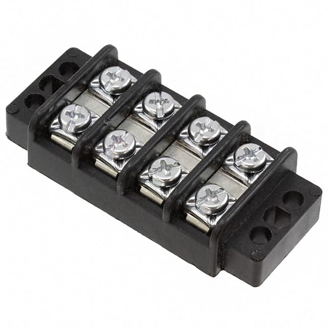TB200-04SP CONN BARRIER STRIP 4CIRC 0.437"