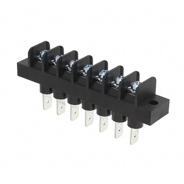 JC6-Q308-07 CONN BARRIER STRIP 7CIRC 0.375"