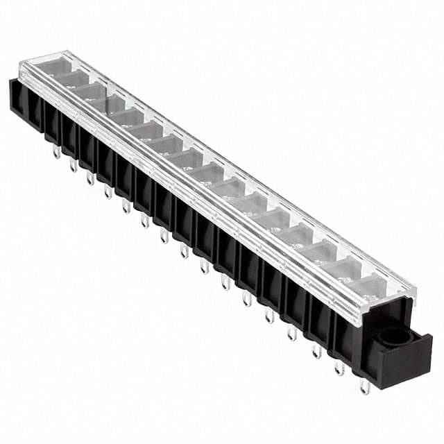 OSTYK60616130 CONN BARRIER STRP 16CIRC 0.394"