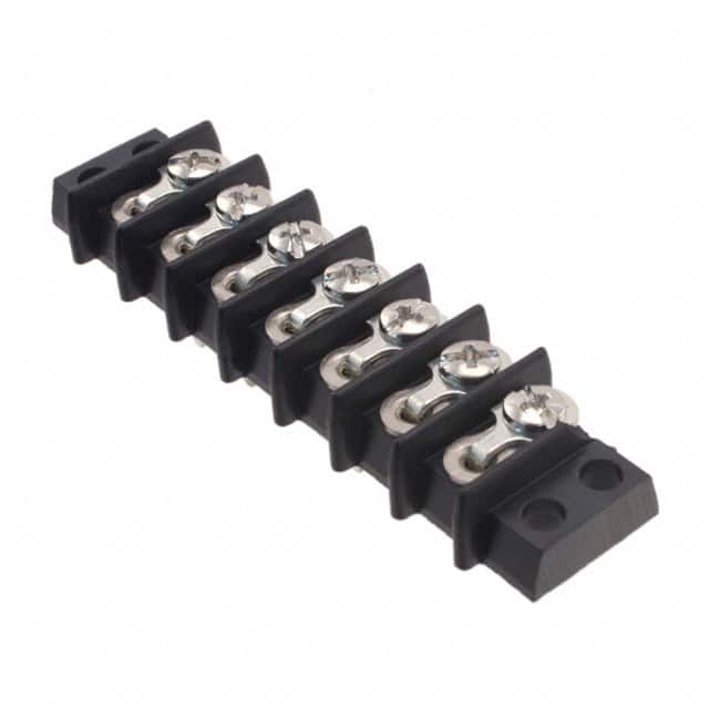 7-140-Y CONN BARRIER STRIP 7CIRC 0.375"