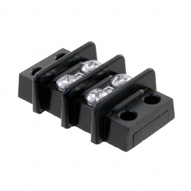 0382110102 CONN BARRIER STRIP 2CIRC 0.563"
