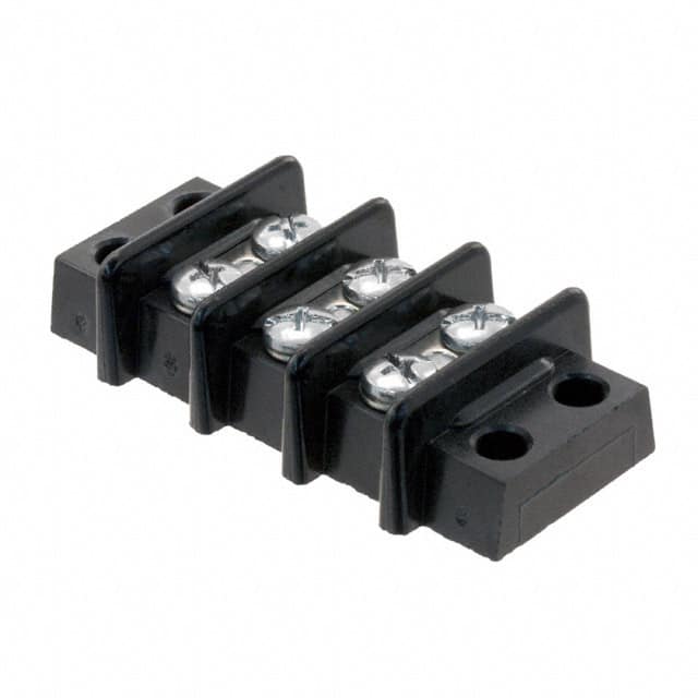 0382110103 CONN BARRIER STRIP 3CIRC 0.563"