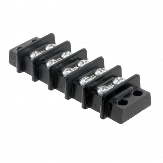 0382110105 CONN BARRIER STRIP 5CIRC 0.563"