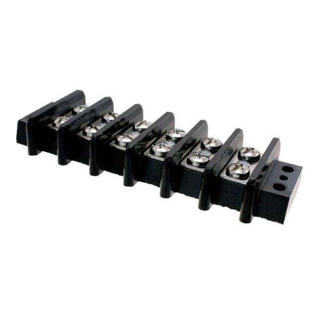 0382800106 CONN BARRIER STRIP 6CIRC 0.688"