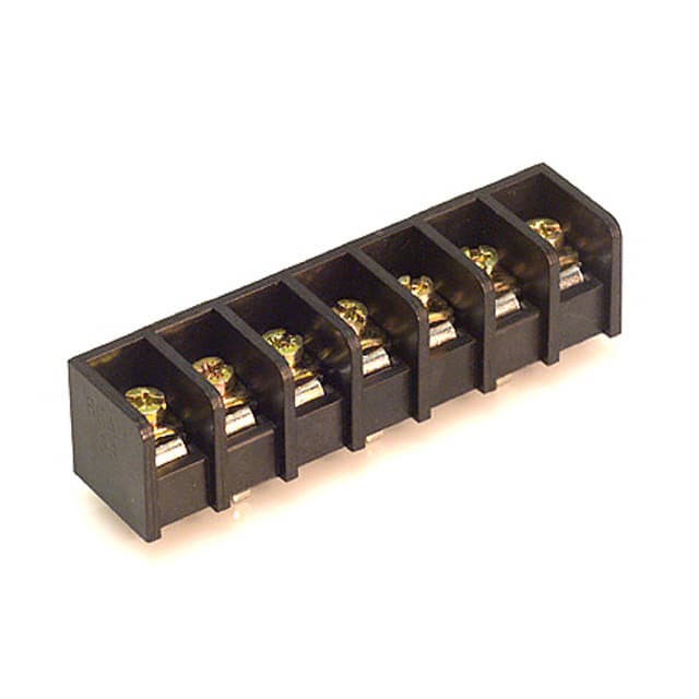 0386607807 CONN BARRIER STRIP 7CIRC 0.5"