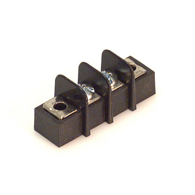 0387200202 CONN BARRIER STRIP 2CIRC 0.375"