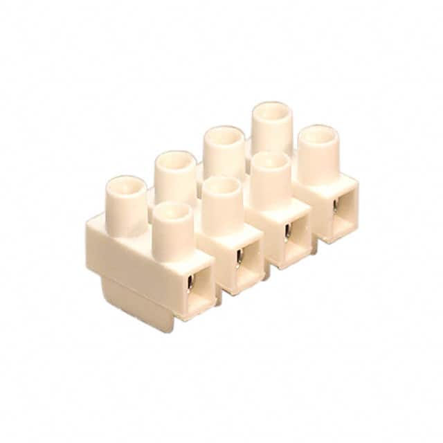 0394000304 CONN TERM STRIP 4CIRC 0.394"