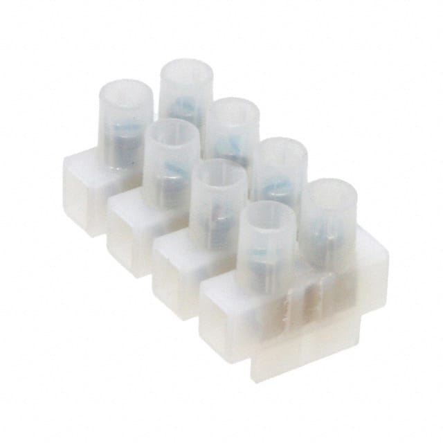 0391000804 CONN TERM STRIP 4CIRC 0.315"