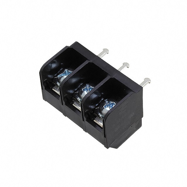 8STR-03-006 CONN BARRIER STRIP 3CIRC 0.438"