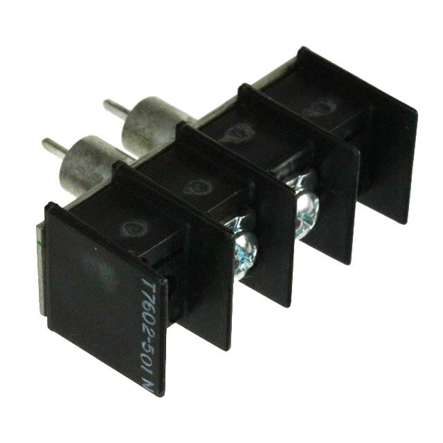 7602-501NLF CONN BARRIER STRIP 2CIRC 0.437"