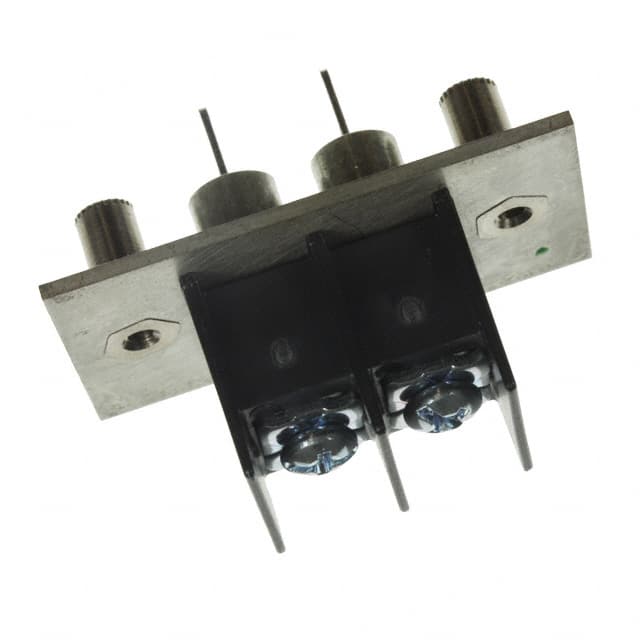 7602-551NLF CONN BARRIER STRIP 2CIRC 0.437"