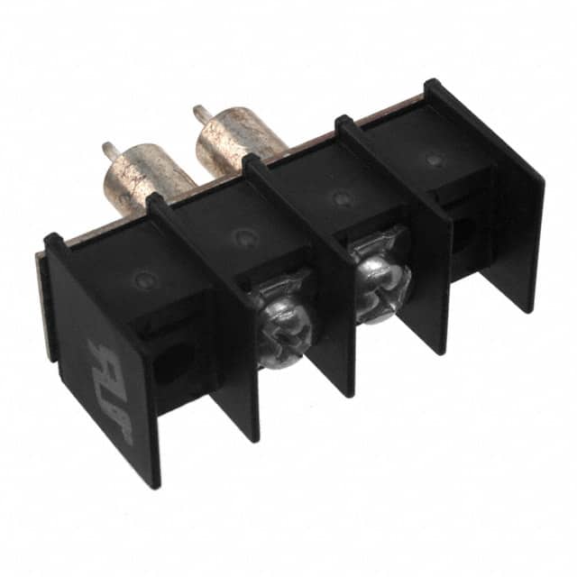 7602-602NLF CONN BARRIER STRIP 2CIRC 0.437"