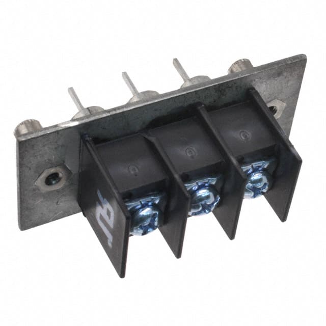 7603-551NLF CONN BARRIER STRIP 3CIRC 0.437"