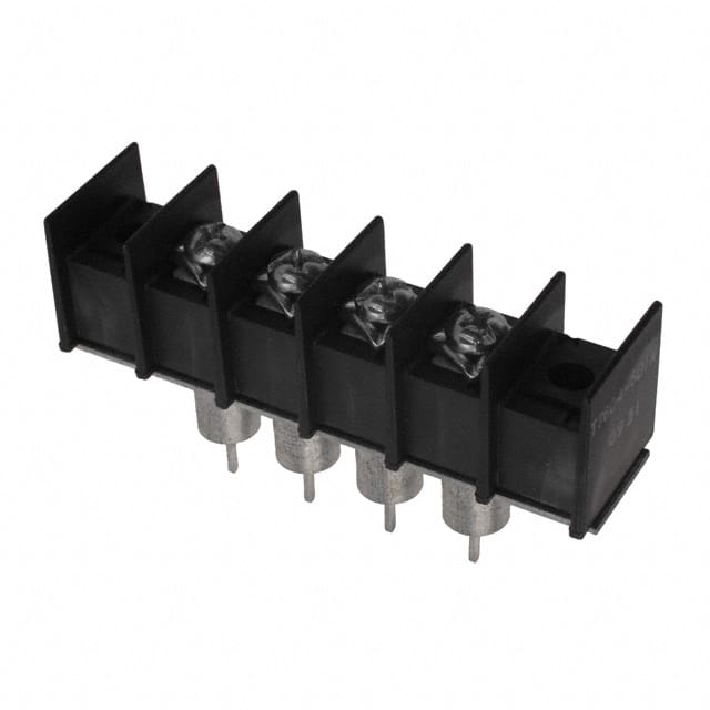 7604-501NLF CONN BARRIER STRIP 4CIRC 0.437"