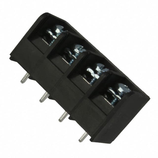1437662-8 CONN BARRIER STRIP 4CIRC 0.375"