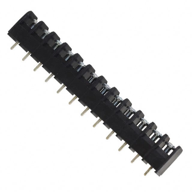 JC6-P107-12 CONN BARRIER STRP 12CIRC 0.375"